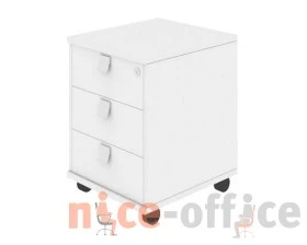 Тумба подкатная 3 ящика с замком Стайл Систем / Style System images