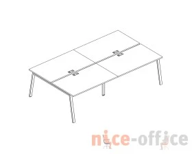 Рабочая станция на металлокаркасе TRE (4х140) A4.PRO images
