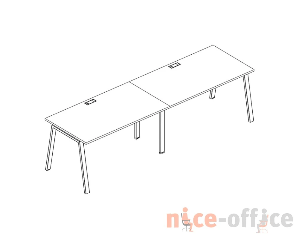 Станция (2х140) офисная на каркасе TRE A4.PRO