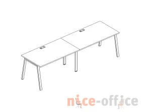 Станция (2х140) офисная на каркасе TRE A4.PRO images