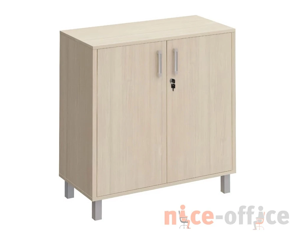 Шкаф для документов две глухие двери с замком 90x45x94 Борн