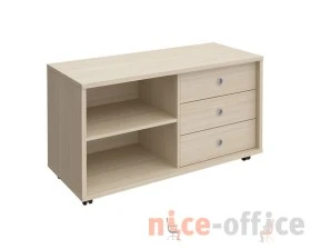 Тумба сервисная 3 ящика без замка 120,2x50x66 Борн images