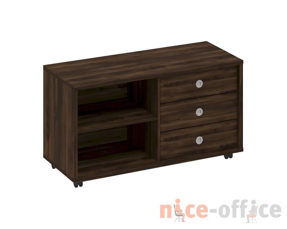 Тумба сервисная 3 ящика без замка 120,2x50x66 Борн