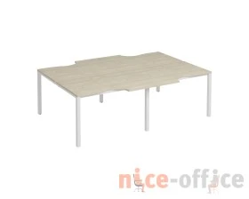 Рабочая станция эргономичные столы на каркасе КФ (4х120) Комфорт КФ images