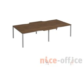Рабочая станция эргономичные столы на каркасе КФ (4х160) Комфорт КФ images