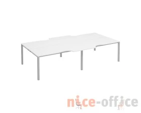 Рабочая станция эргономичные столы на каркасе КФ (4х160) Комфорт КФ images