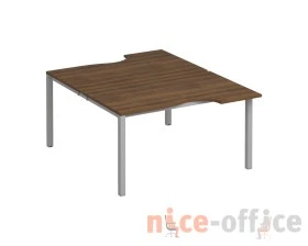 Рабочая станция со столами на каркасе КФ (2х140) Комфорт КФ images
