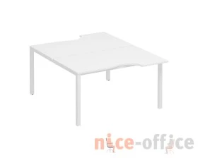 Рабочая станция со столами на каркасе КФ (2х140) Комфорт КФ images