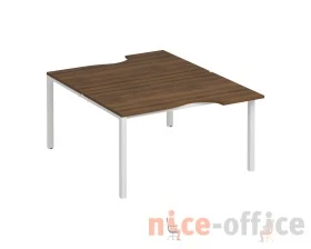 Рабочая станция со столами на каркасе КФ (2х140) Комфорт КФ images