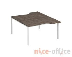 Рабочая станция со столами на каркасе КФ (2х140) Комфорт КФ images