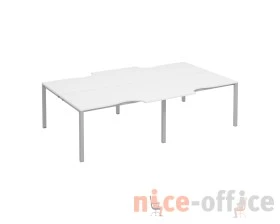 Рабочая станция со столами на металлокаркасе КФ (4х140) Комфорт КФ images