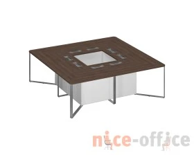Стол для переговоров 240 составной Speech Cube images