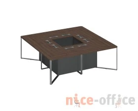 Стол для переговоров 240 составной Speech Cube images