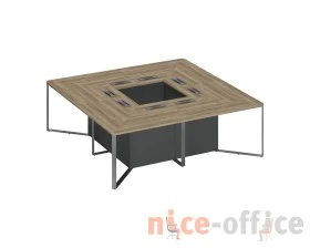 Стол для переговоров 240 составной Speech Cube images
