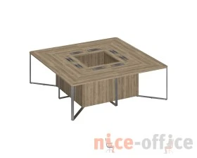 Стол для переговоров 240 составной Speech Cube images
