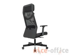 Кресло Бюрократ T-995/BLACK Сетка/Экокожа, Черный images