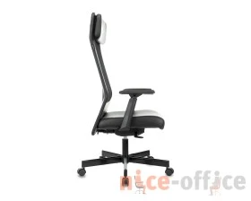 Кресло Бюрократ T-995/BLACK Сетка/Экокожа, Черный images