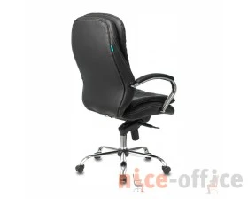 Кресло Бюрократ T-9950/BLACK Натуральная кожа, Черный images