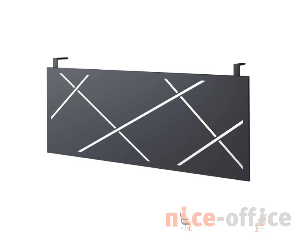 Экран для ног металлический с креплением 90х7,2х45 Activ