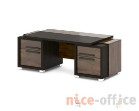 Стол с двумя тумбами 2070х1000х750 Грейс / Grace images