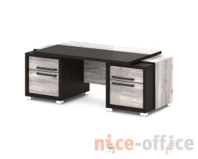 Стол с двумя тумбами 2070х1000х750 Грейс / Grace images