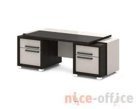 Стол с двумя тумбами 2070х1000х750 Грейс / Grace images