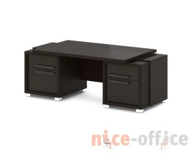 Стол с двумя тумбами 2070х1000х750 Грейс / Grace images