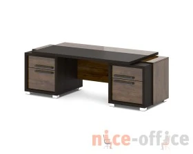 Стол с двумя тумбами 2270х1000х750 Грейс / Grace images