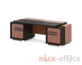 Стол с двумя тумбами 2270х1000х750 Грейс / Grace images