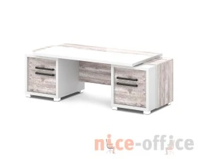 Стол с двумя тумбами 2270х1000х750 Грейс / Grace images