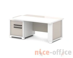 Стол с одной тумбой 1835х1000х750 Грейс / Grace images
