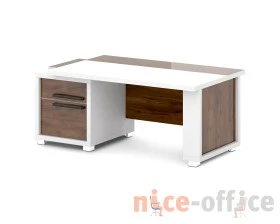 Стол с одной тумбой 1835х1000х750 Грейс / Grace images