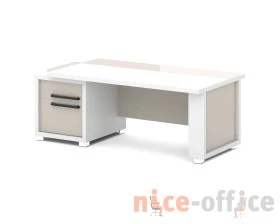 Стол с одной тумбой 2035х1000х750 Грейс / Grace images