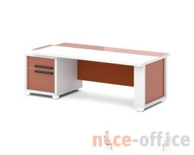 Стол с одной тумбой 2235х1000х750 Грейс / Grace images