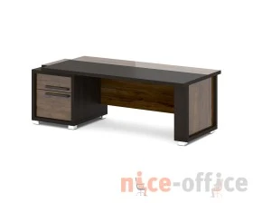Стол с одной тумбой 2235х1000х750 Грейс / Grace images