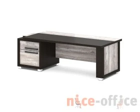 Стол с одной тумбой 2235х1000х750 Грейс / Grace images
