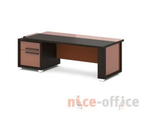 Стол с одной тумбой 2235х1000х750 Грейс / Grace images