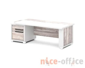 Стол с одной тумбой 2235х1000х750 Грейс / Grace images