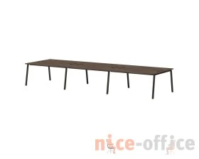 Бенч-система на 6 рабочих мест 4800х1432х750 Лавана Стил / Lavana Steel images