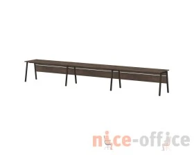 Линейный кластер на 3 рабочих места 5400х700х750 Лавана Стил / Lavana Steel images