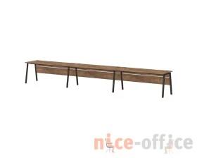 Линейный кластер на 3 рабочих места 5400х700х750 Лавана Стил / Lavana Steel images