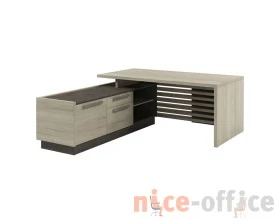 Стол руководителя с опорной тумбой Z-218л.0000* Вестар / Vestar images