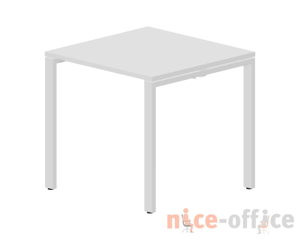 Стол письменный 800х780х750 Страйк / Strike Белый/Белый