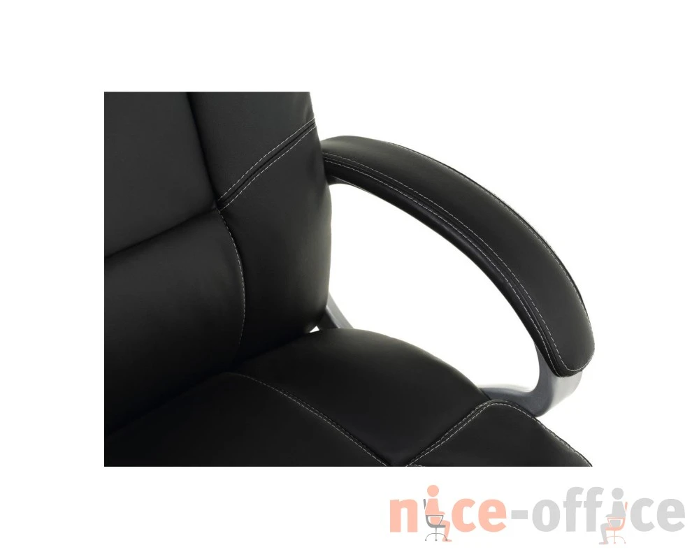Кресло Albert 2177H Экокожа, Черный