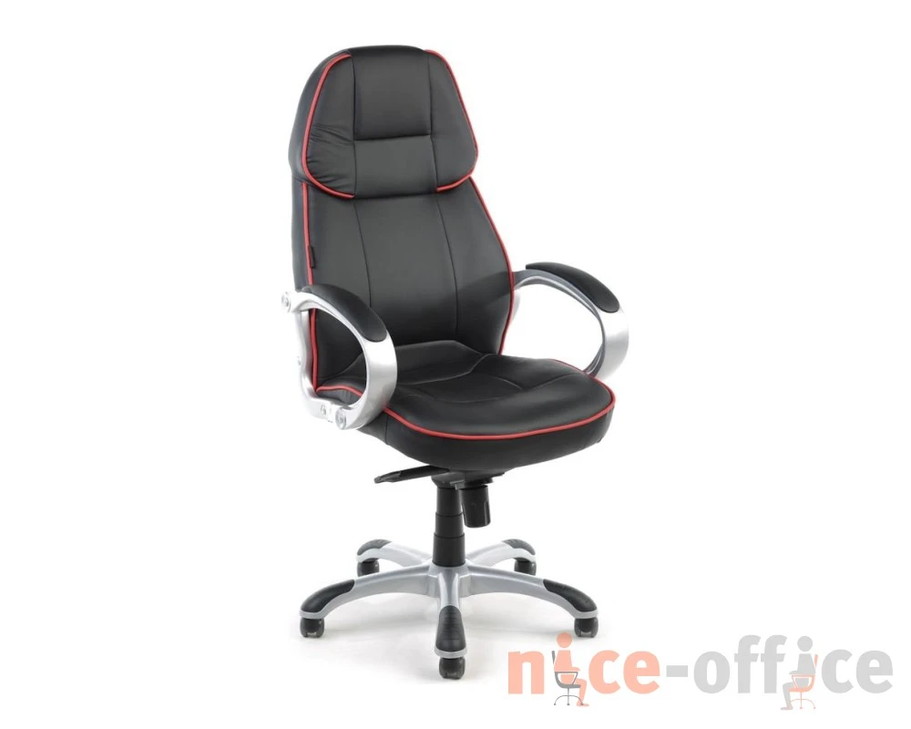 Кресло F1 2178H Экокожа, Черный