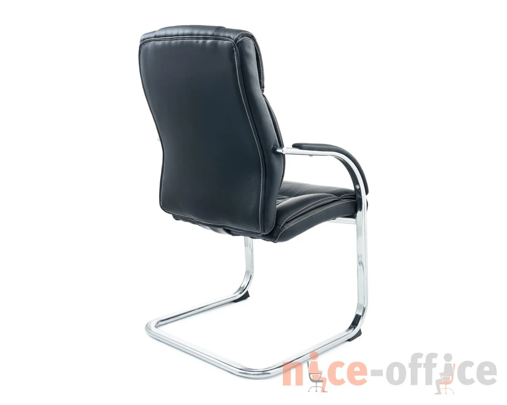 Кресло George ML 2108G Экокожа, Черный