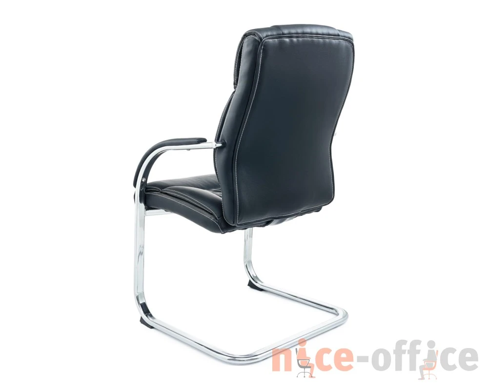 Кресло George ML 2108G Экокожа, Черный