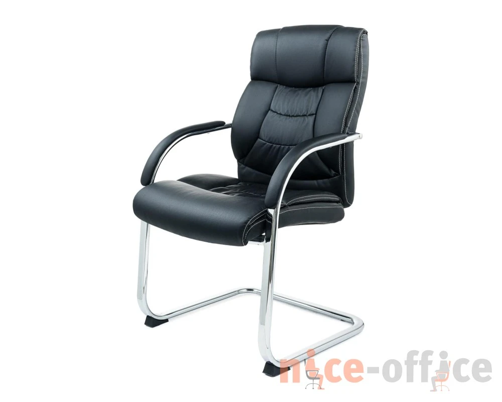 Кресло George ML 2108G Экокожа, Черный
