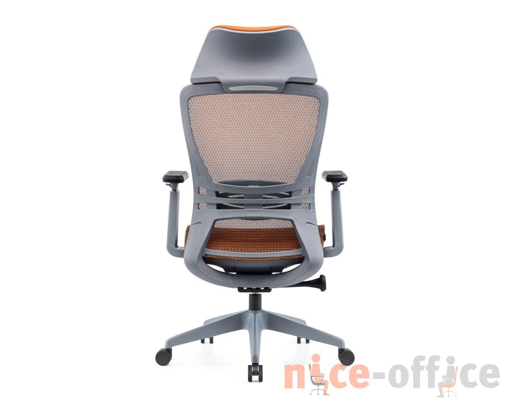 Кресло VIKING-32 M123В-3 Сетка, Оранжевый
