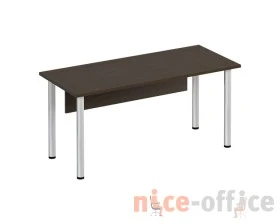 Стол письменный на хромированных опорах МХ с экраном ДСП ФР 1113 Formula images
